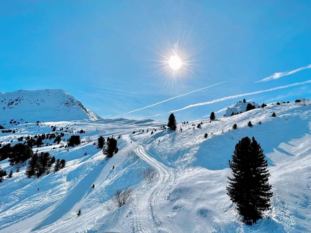 Ski slopes in Switzerland
